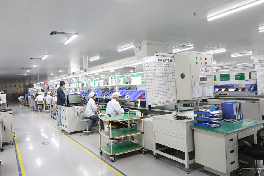 Shenzhen Yima Power Supply Co., Ltd. üreticinin üretim hattı